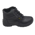 Labor Insurance Leather Rubber Anti-Smashing Anti-Piercing Non-Slip Work Industrial Safety Shoes